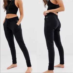 FP Movement by Free People - Sunny Womens Jogger Drawstring Sweatpants Black